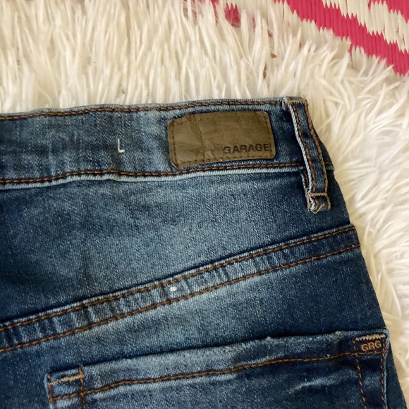 Garage Retro High Waist Jegging Skinny Jeans with Distressed 5 - Picture 3 of 10